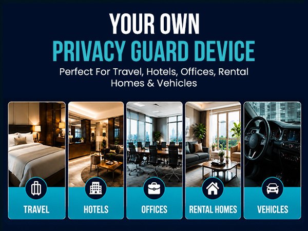 Use it for travel, hotels, offices, rental homes and vehicles